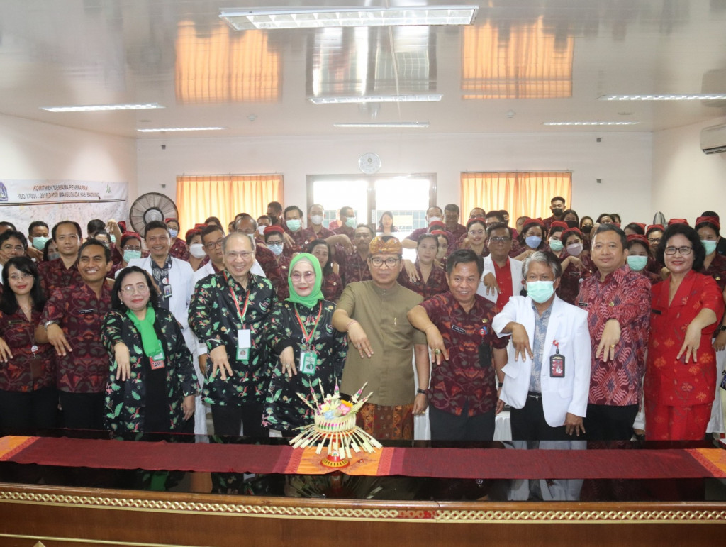 Sekda Adi Arnawa Hadiri Pembukaan Survei Akreditasi RSD Mangusada